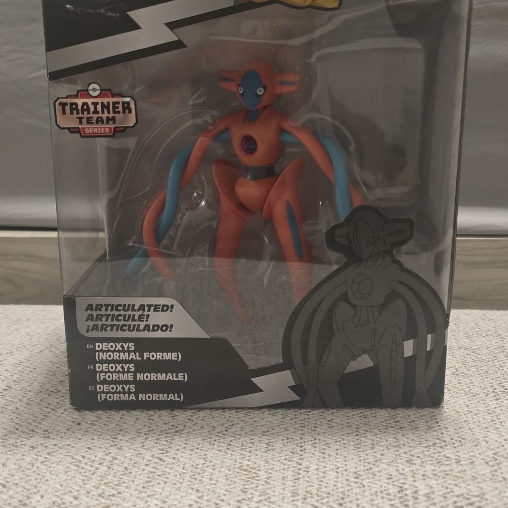 Pokemon Deoxys Action Figure - Red and Blue
